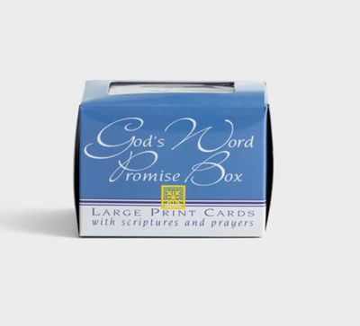 Gods Word Promise Box Large Print