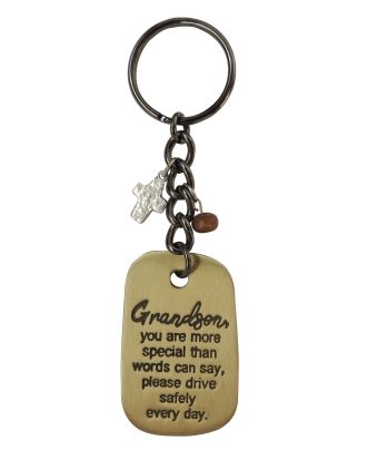 Grandson Keyring