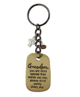 Grandson Keyring