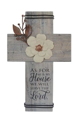 As For Me &amp; My House Wall Cross
