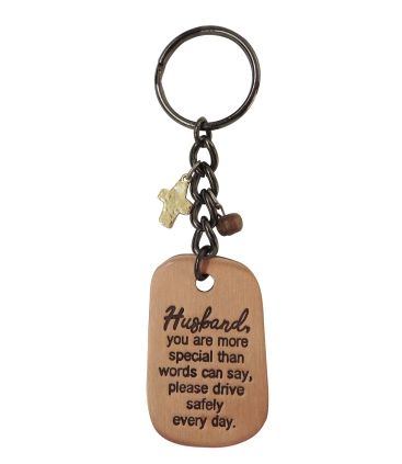 Husband Keyring
