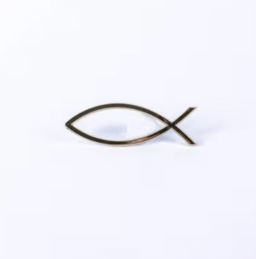 Fish Auto Emblem Gold