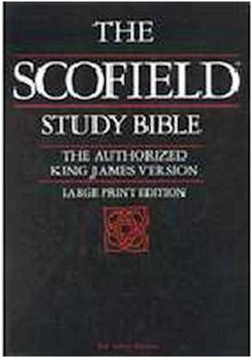 KJV Old Scofield Study Bible/Large Print-Hardcover
