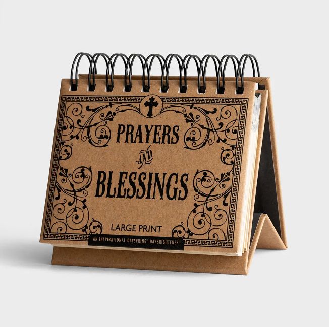 Prayers and Blessings - Large Print - Perpetual Calendar