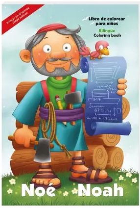 Noé – Cuaderno gigante para colorear / Giants coloring books – Noah