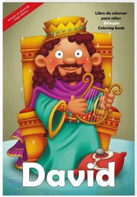 David -Cuaderno gigante para colorear / Giants coloring books – David