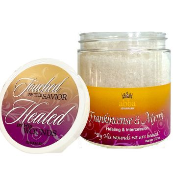 FRANKINCENSE &amp; MYRRH BATH SALTS - 8 OZ
