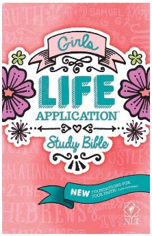 Girls Life Application Study Bible-NLT HC