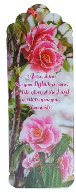 Isaiah 60:1 3D Bookmark: Arise, shine; for your light has come