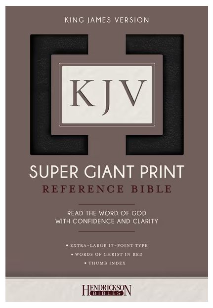 KJV Super Giant Print Bible
