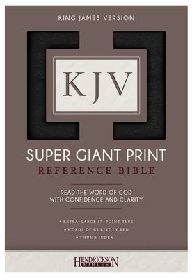 KJV Super Giant Print Bible
