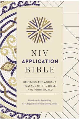 NIV APPLICATION BIBLE COMFORT PRINT