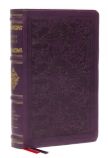 NKJV, Personal Size Reference Bible, Sovereign Collection, Leathersoft, Purple, Red Letter, Comfort Print