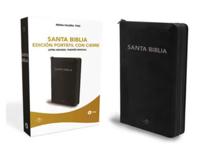 Santa Biblia RVR1960- Edicion Portatil Con Cremallera