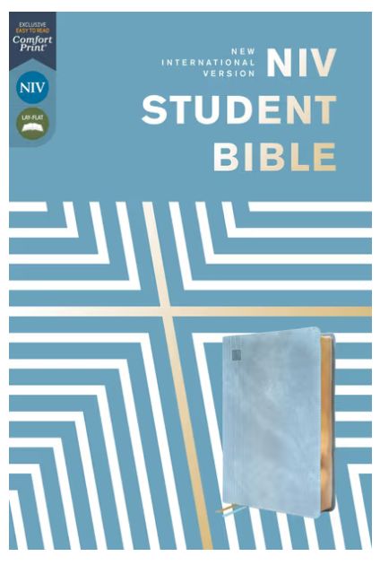 NIV, Student Bible, Leathersoft, Teal, Comfort Print