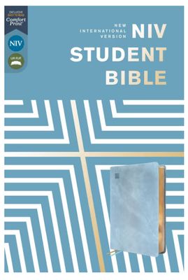 NIV, Student Bible, Leathersoft, Teal, Comfort Print