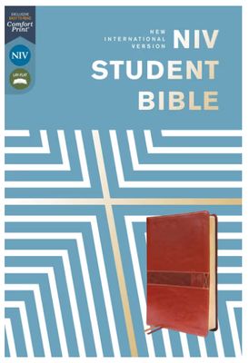 NIV, Student Bible, Leathersoft, Brown, Comfort Print