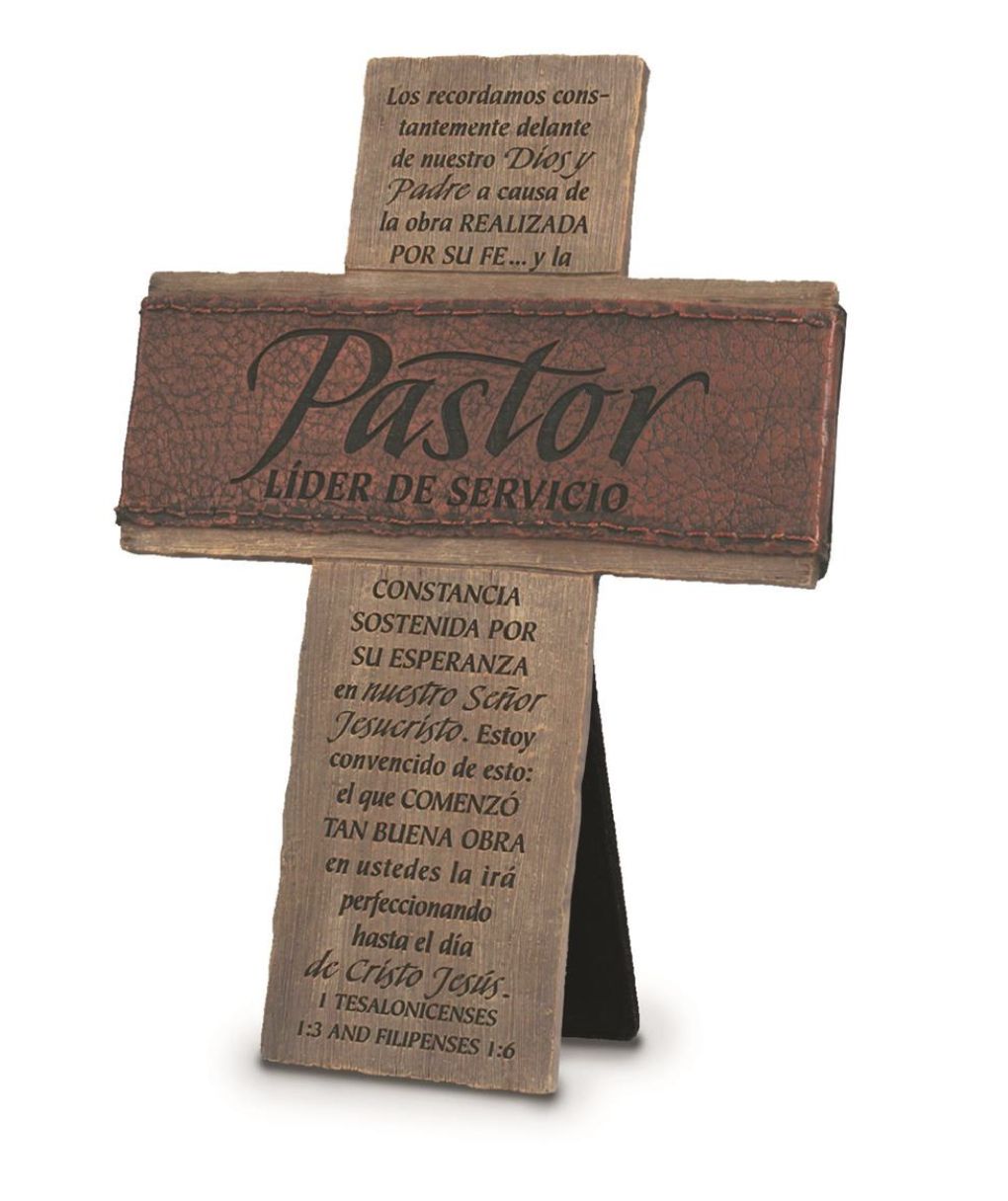 Spanish Cross Pastor Lider De Servicio