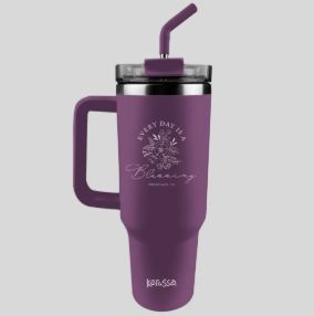 Blessing 40 oz DW/SS Mug w/Straw