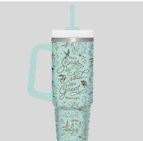 Sings My Soul 30 oz Stainless Steel Mug With Straw