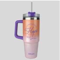 Hope 30 oz Stainless Steel Mug With Straw