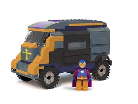 Bibleman: Van Building Blocks (235 PC)