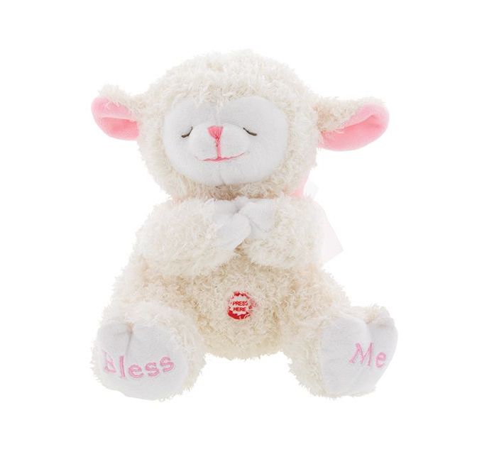 Praying Lamb: Pink