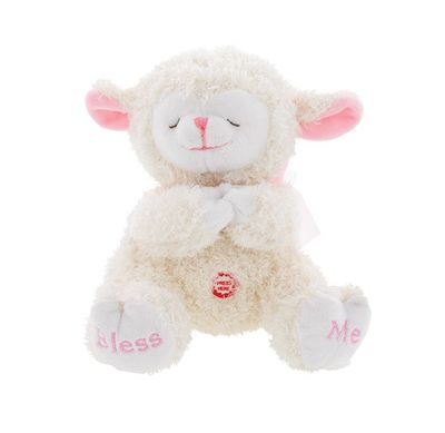 Praying Lamb: Pink
