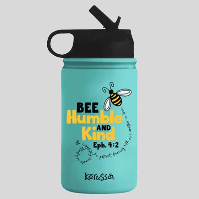 Bee Humble 12 oz Stainless Steel Sport Bottle