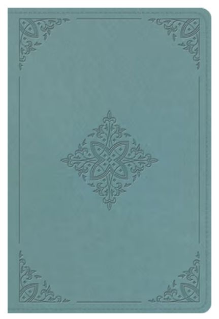 ESV Single Column Heritage Bible Trutone, Paris Sky, Fleur-De-Lis Design