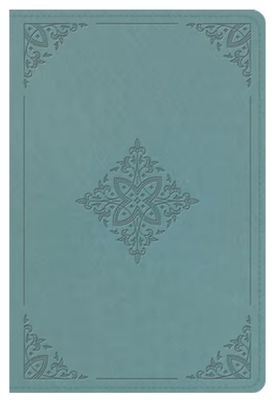 ESV Single Column Heritage Bible Trutone, Paris Sky, Fleur-De-Lis Design