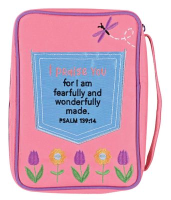 Kid Bible Cover Pink Bee You Are Amazing