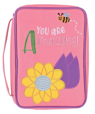 Kid Bible Cover Pink Bee You Are Amazing Kid Bible Cover Pink Bee You Are Amazing