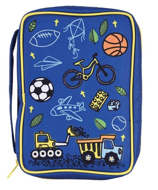 Kid Bible Cover Blue I Can Do All Things
