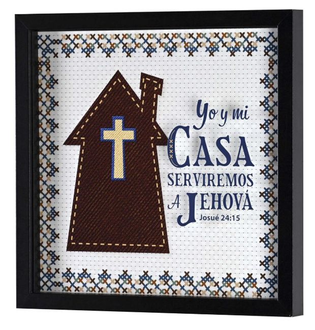 Framed Wall Art Yo Y Mi Casa Serviremos