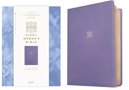 KJV Every Woman's Bible, Filament Enabled Leatherlike, Periwinkle Purple, Red Letter