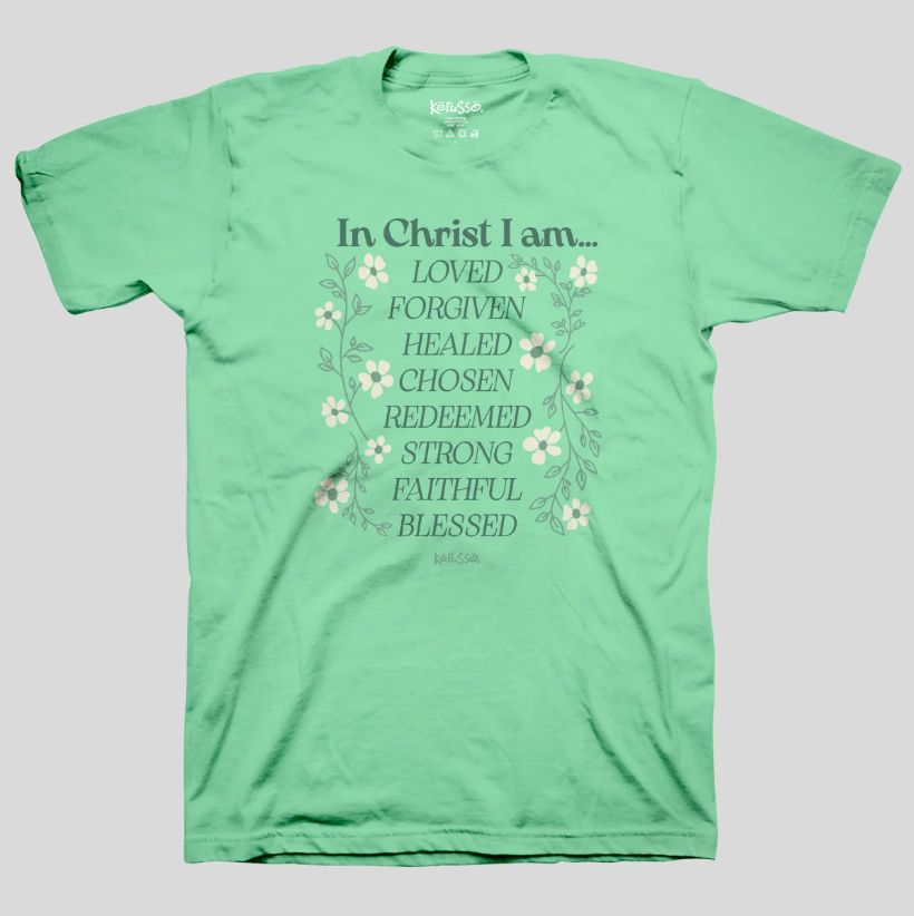 In Christ I Am T-Shirt, Size: SM