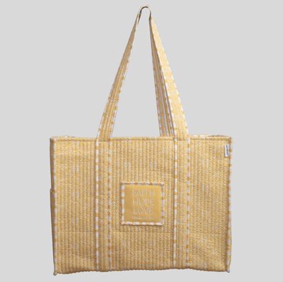 Sunburst Lattice Tote Bag