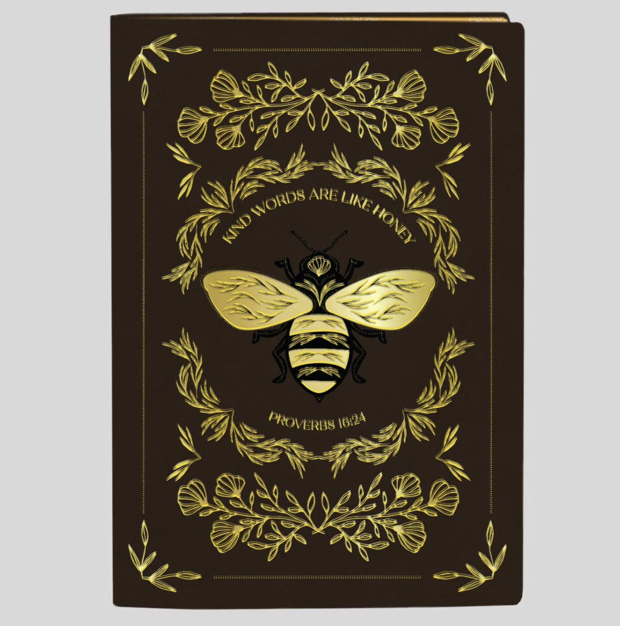 Bee Faux Leather Journal