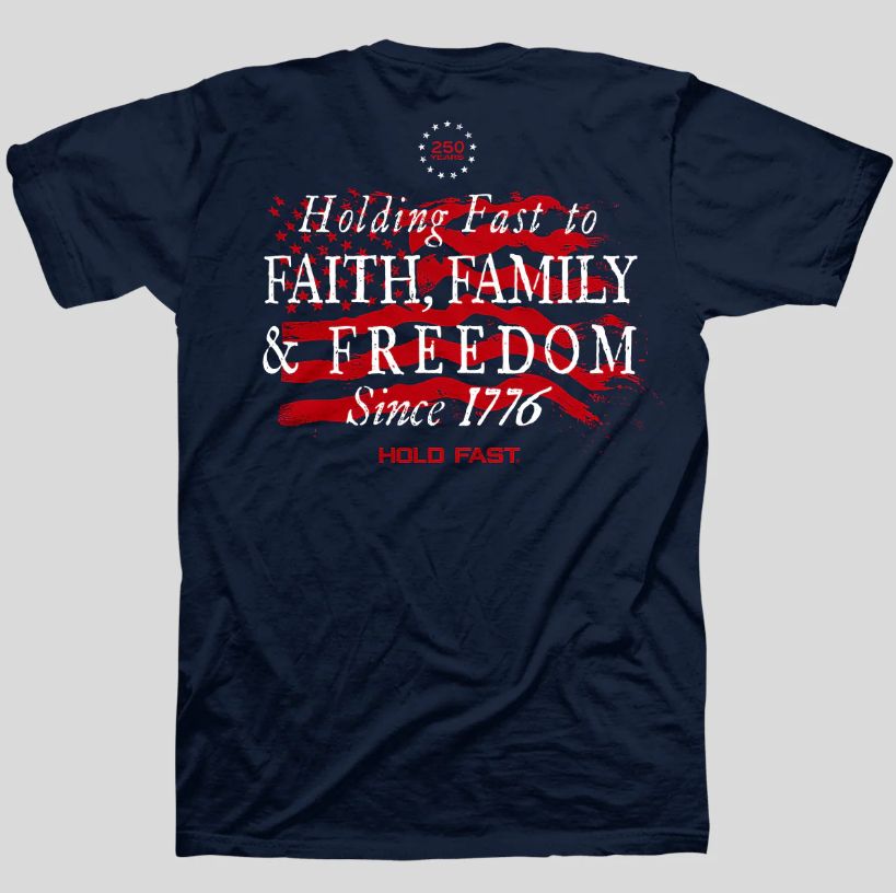 HOLD FAST Adult T-Shirt Holding Fast, Size: SM