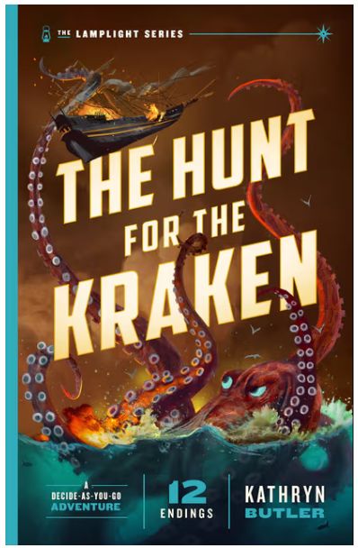 The Hunt for the Kraken: A Decide-As-You-Go Adventure (the Lamplight Series Book 1)