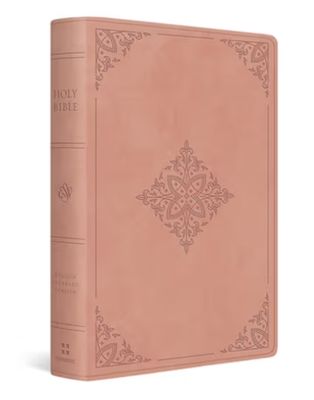 ESV Holy Bible Dyslexia-Friendly Edition (Trutone, Blush Rose, Fleur-De-Lis Design)