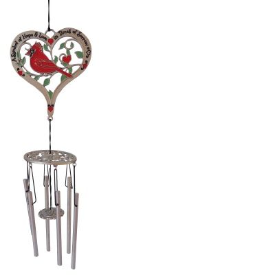 Cardinal Memorial Wind Chime