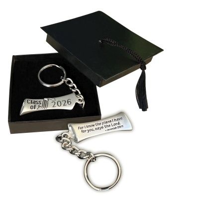 Jeremiah 29:11 2026 Diploma Graduation Key Ring
