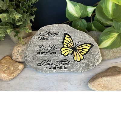 Accept What Is Concrete Garden Stone