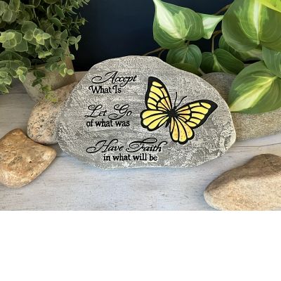 Accept What Is Concrete Garden Stone