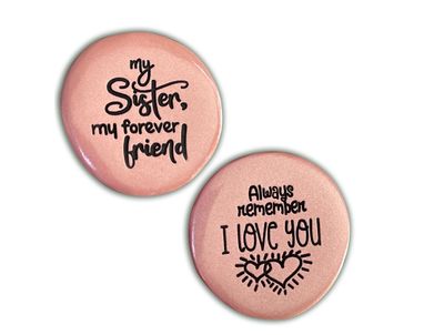Sister Forever Friend Pocket Pebble
