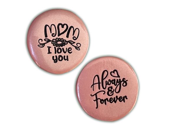 Mom I Love You Pocket Pebble