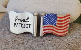Proud Patriot Flag Pocket Token