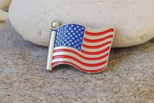 God Bless America Flag Pkt Token